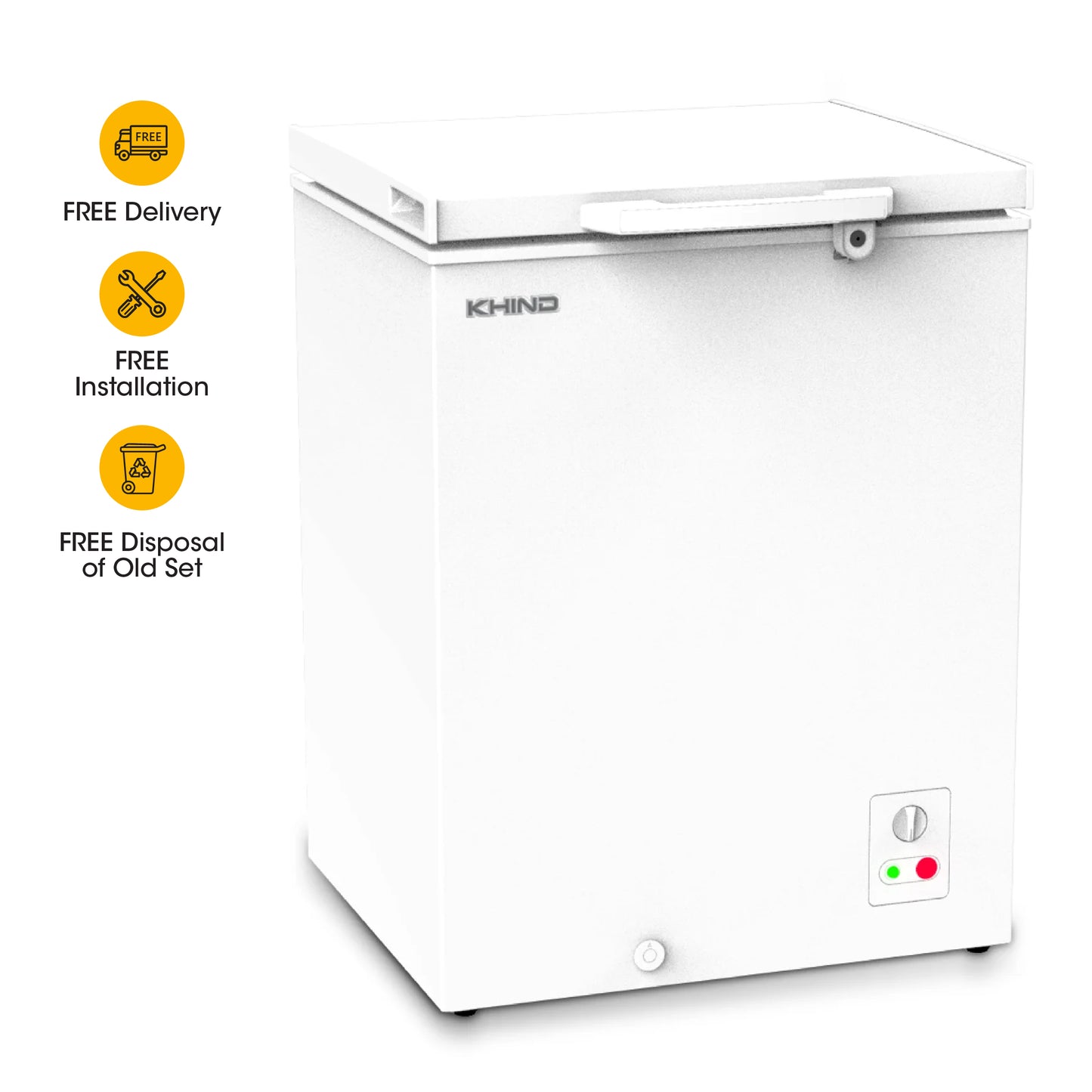 KHIND 142L Chest Freezer FZ142
