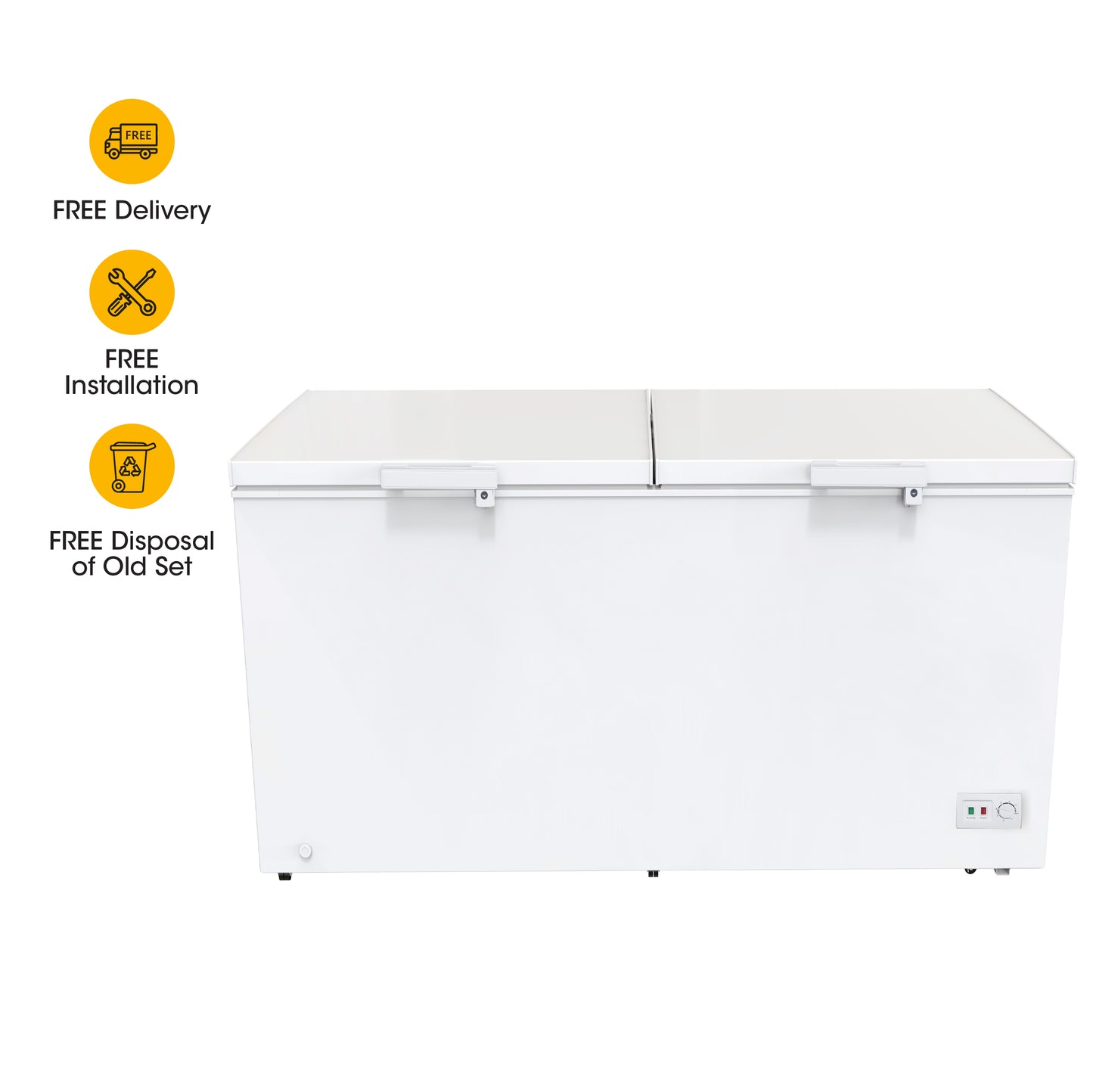 KHIND 508L Chest Freezer FZ508