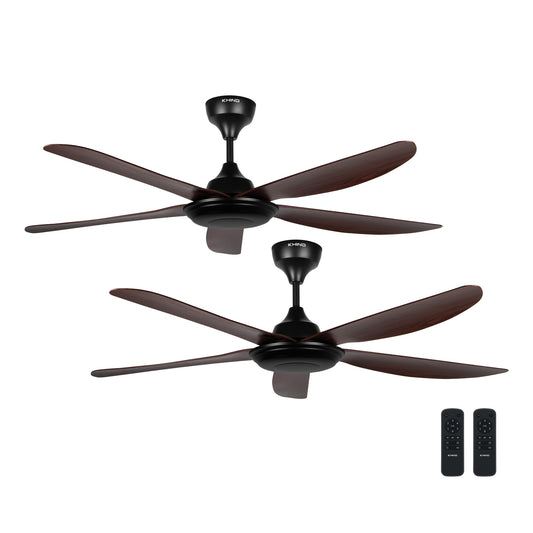 KHIND 56" ZenAir BL DC Ceiling Fan CF56DC2R (2 Units)