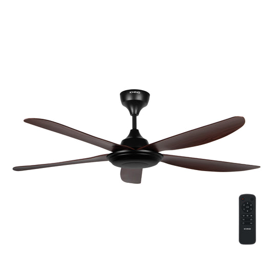 KHIND 56" ZenAir BL DC Ceiling Fan (Mocha) Single Pack CF56DC2R