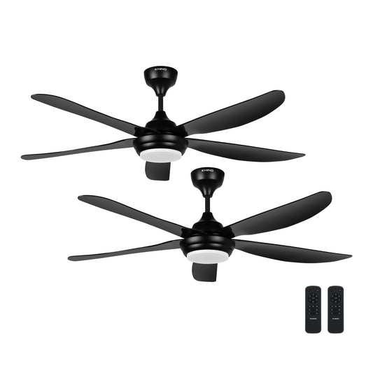 KHIND 56" ZenAir BL DC Ceiling Fan CF56DC3RL (2 Units)