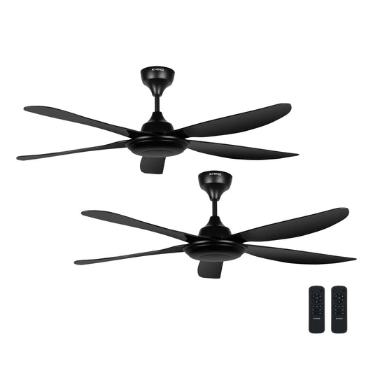KHIND 56" ZenAir BL DC Ceiling Fan CF56DC1R (2 Units)