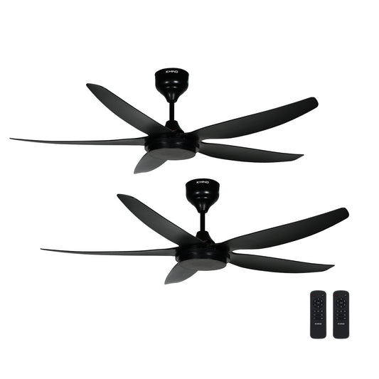 KHIND 56" ZenAir BL DC Ceiling Fan CF56DC5R (2 Units)