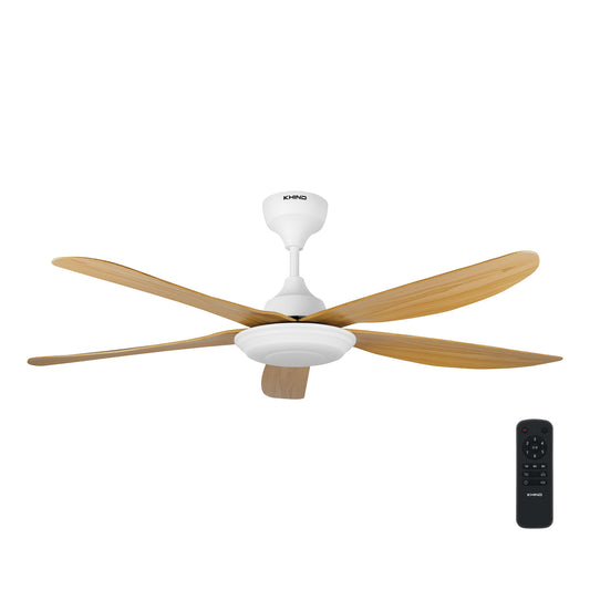 KHIND 56" ZenAir BL DC Ceiling Fan (Flat White) (Single Pack) CF56DC2R