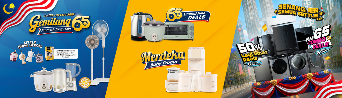 KHIND Gemilang 65: Unlocking 65 Years of Quality and Anniversary Savings for Every Home