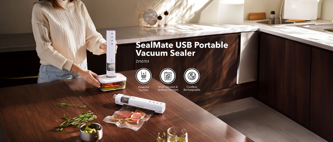 Meal Prep Jadi Lebih Mudah Dengan KHIND SealMate USB Portable Vacuum Sealer