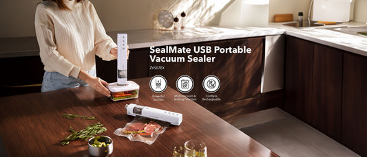 Meal Prep Jadi Lebih Mudah Dengan KHIND SealMate USB Portable Vacuum Sealer