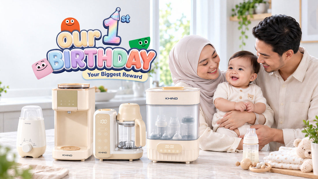 Sambut Ulang Tahun Pertama KHIND Junior: Temani Setiap Detik Berharga Si Manja