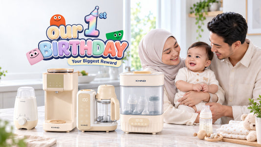 Sambut Ulang Tahun Pertama KHIND Junior: Temani Setiap Detik Berharga Si Manja