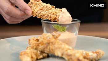 Chicken Fillet with Homemade Thousand Island | Khind Air Fryer Oven ARF9500 & 5L Stand Mixer