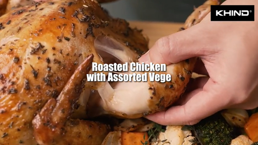 Roasted Chicken with Assorted Vege| Khind Electric Oven OT6805