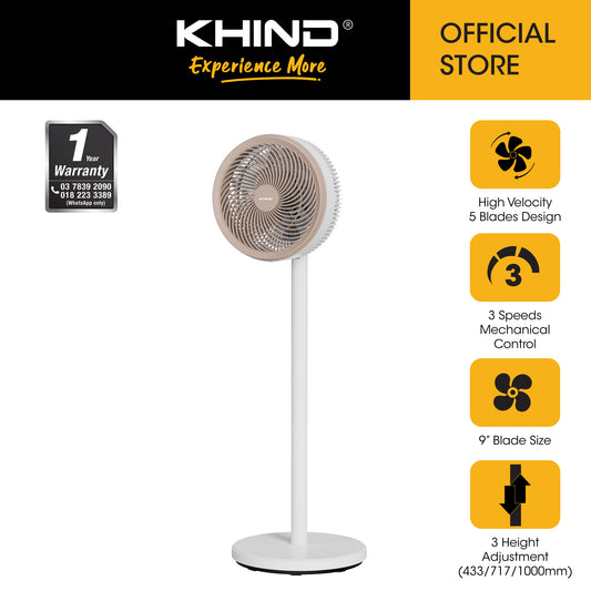 KHIND 9” STAND AIR CIRCULATOR AC9501SA