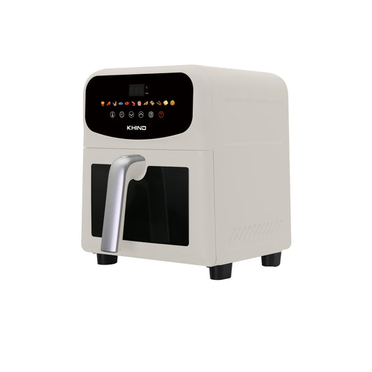 [Online Exclusive] KHIND 5.8L Metal Air Fryer with Ceramic Coating Basket ARF58D