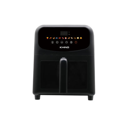 [Online Exclusive] KHIND 5.8L Metal Air Fryer with Ceramic Coating Basket ARF58D