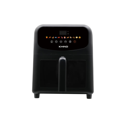 [Online Exclusive] KHIND 5.8L Metal Air Fryer with Ceramic Coating Basket ARF58D