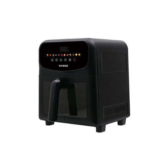 [Online Exclusive] KHIND 5.8L Metal Air Fryer with Ceramic Coating Basket ARF58D