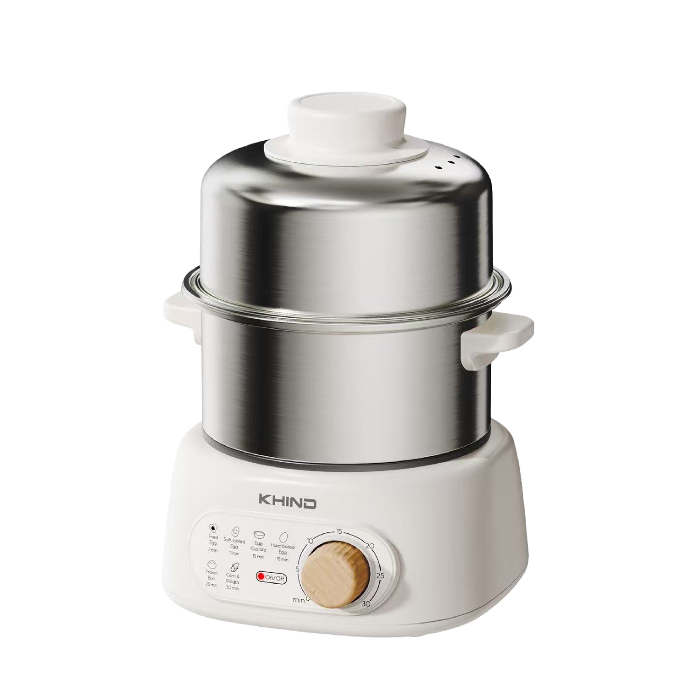 KHIND EGGXPERT Mini Food Steamer & Cooker