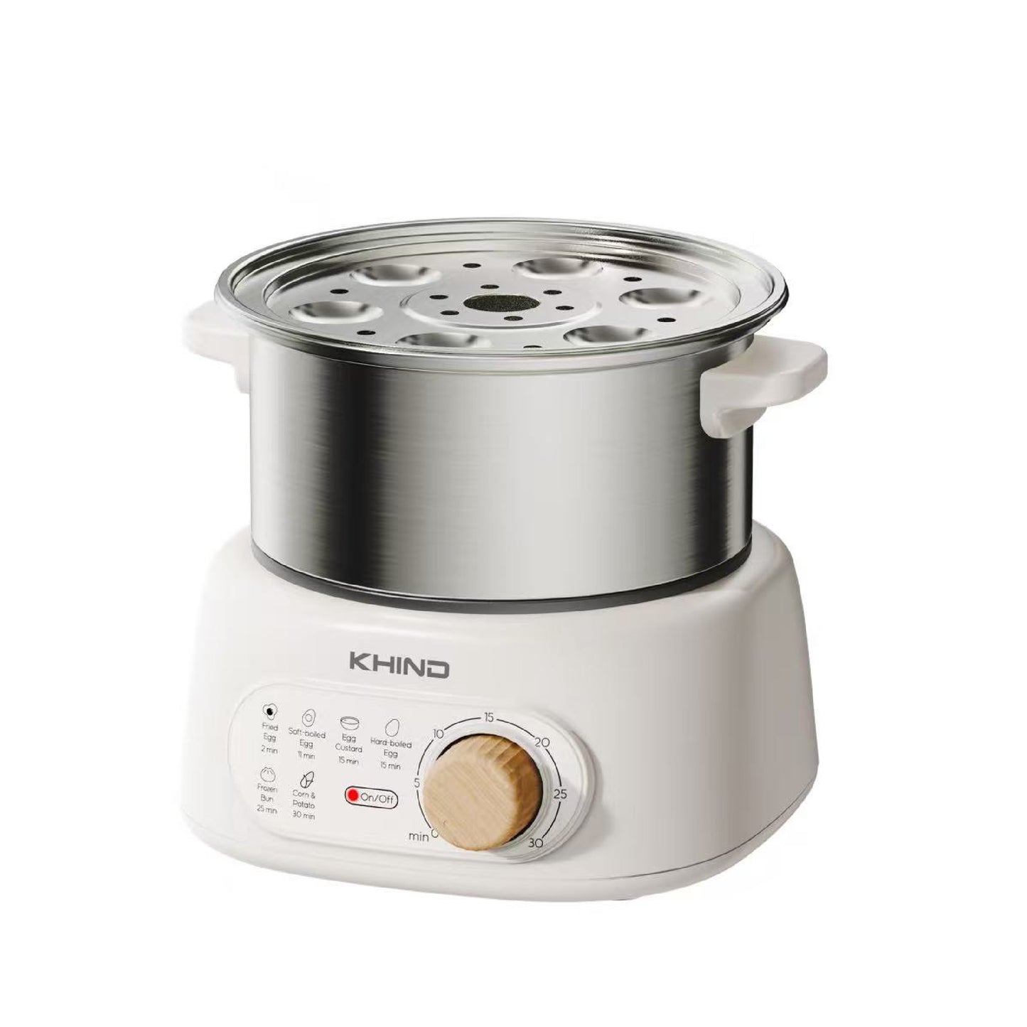 KHIND EGGXPERT Mini Food Steamer & Cooker