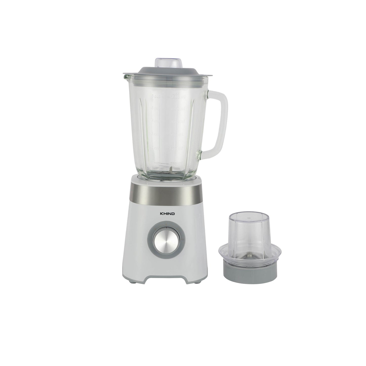 KHIND 1.5L Glass Jar Blender with Miller  BL1506GM