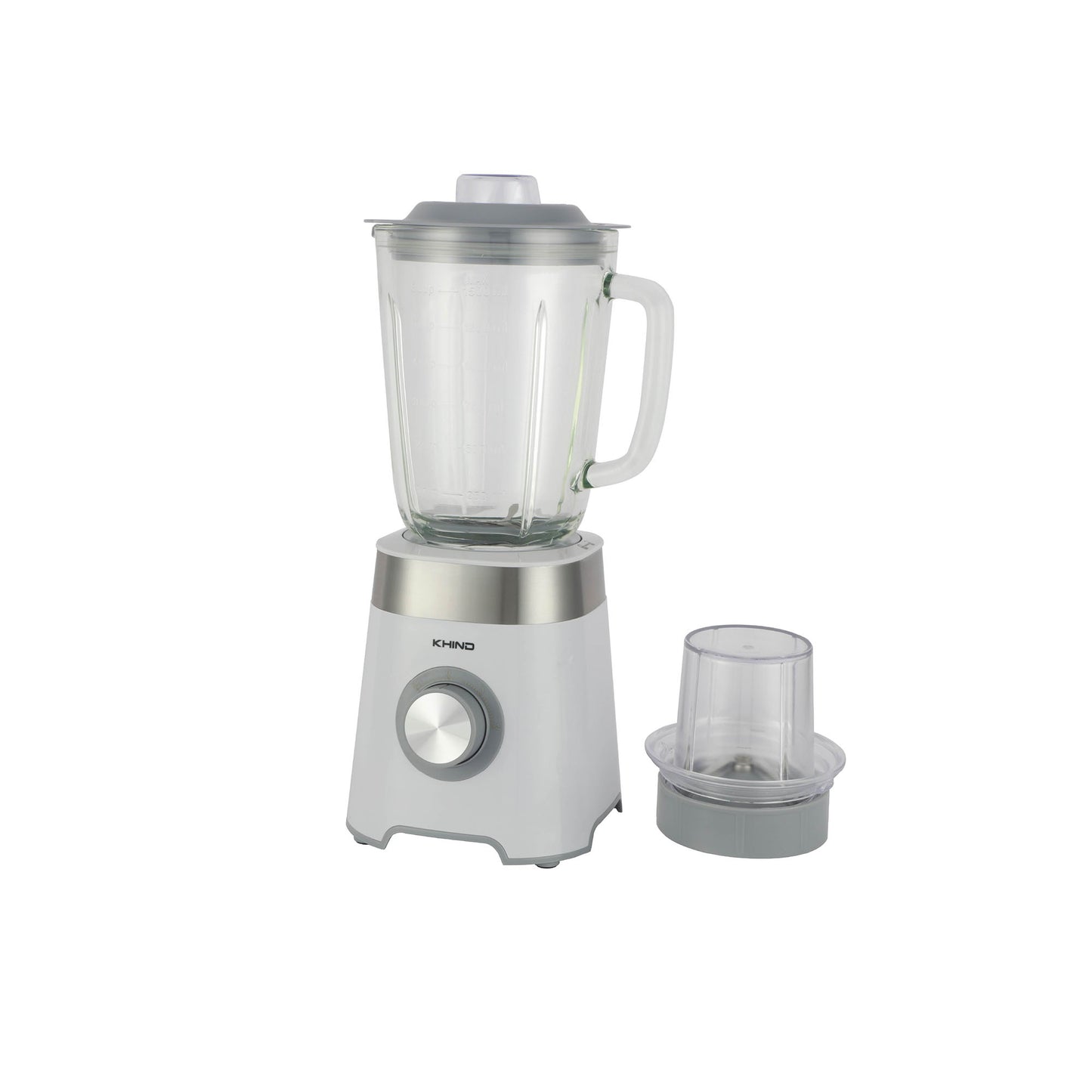KHIND 1.5L Glass Jar Blender with Miller  BL1506GM