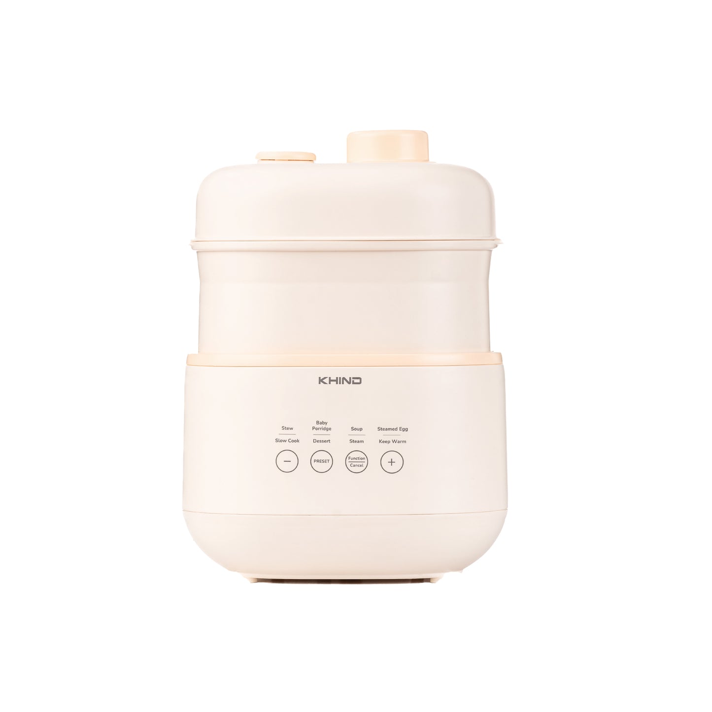 [Online Exclusive] KHIND Junior Baby Porridge Cooker Double Boiler (1L) BP10