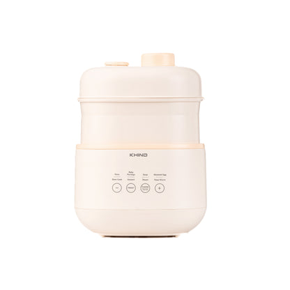 [Online Exclusive] KHIND Junior Baby Porridge Cooker Double Boiler (1L) BP10