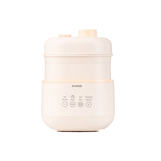 [Online Exclusive] KHIND Junior Baby Porridge Cooker Double Boiler (1L) BP10