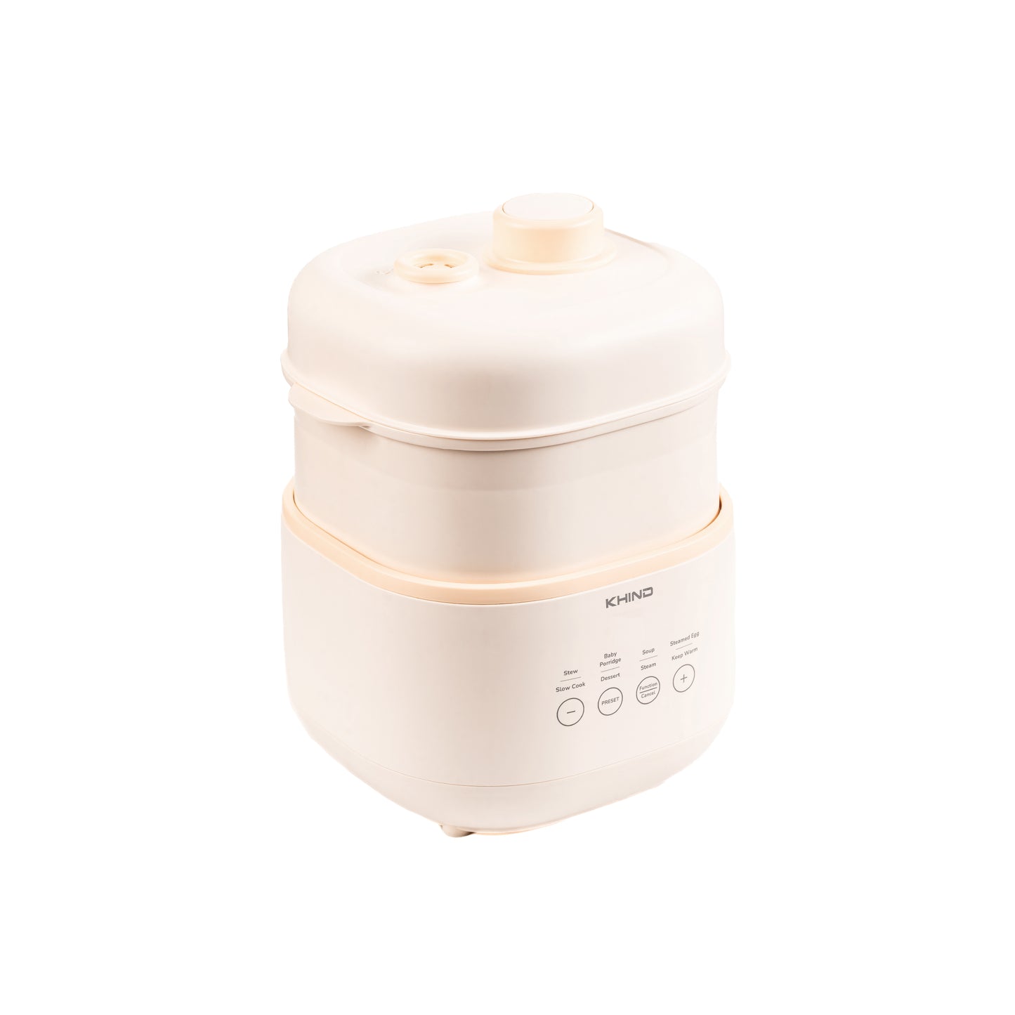 [Online Exclusive] KHIND Junior Baby Porridge Cooker Double Boiler (1L) BP10