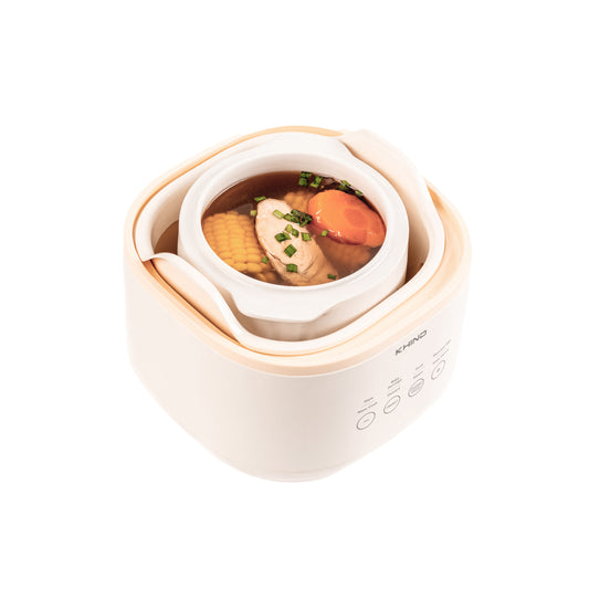 [Online Exclusive] KHIND Junior Baby Porridge Cooker Double Boiler (1L) BP10