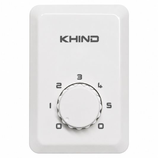 KHIND 60” DC Motor 3 Metal Blade Ceiling Fan with Regulator CF6025DC