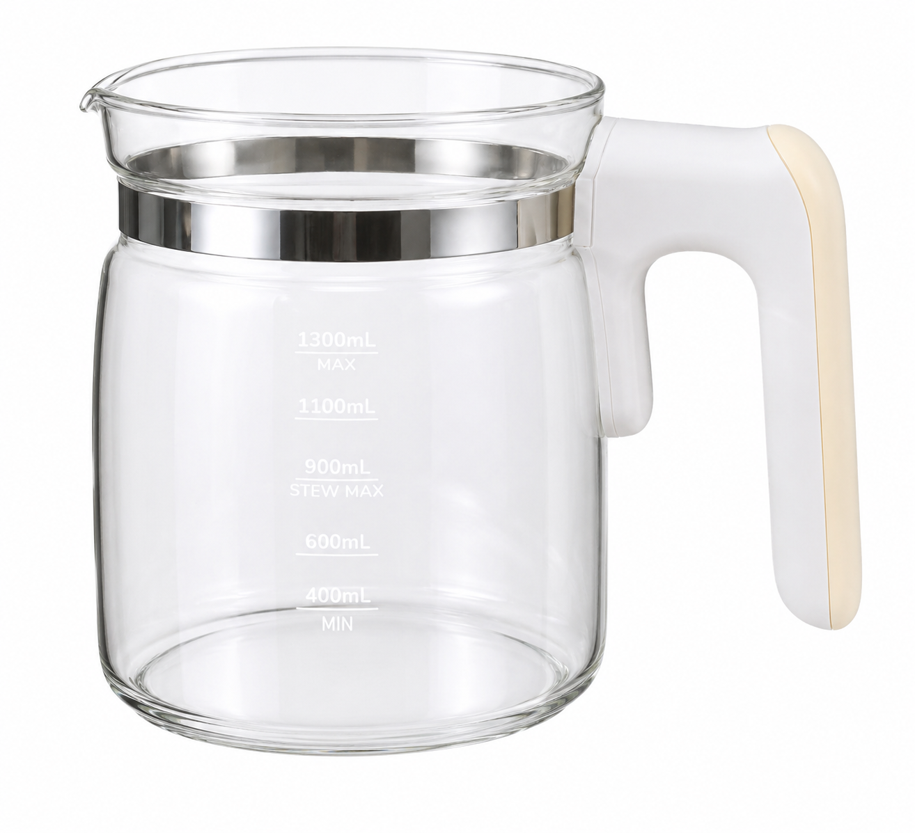 KHIND Glass Pot Assy W/ Handle BMK13G