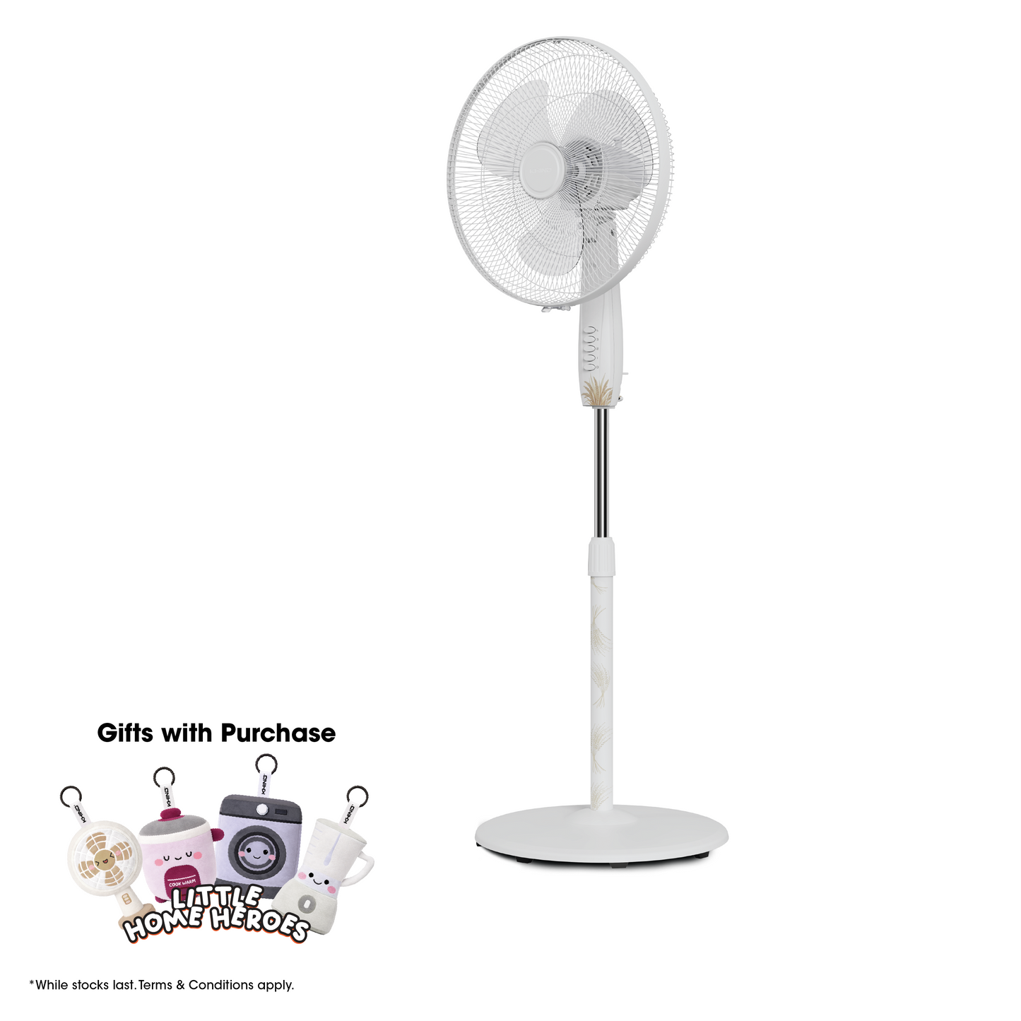 [Gemilang 65] KHIND 16" BLDC Stand Fan SF1601DC65TH