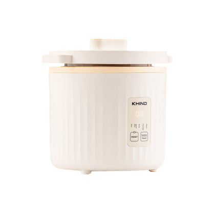 [Online Exclusive] KHIND Junior 100% Ceramic Rice Cooker 0.4L RC10C | Bundle Value Pack