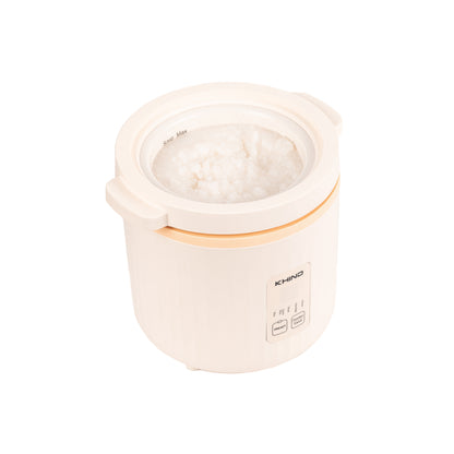 [Online Exclusive] KHIND Junior 100% Ceramic Rice Cooker 0.4L RC10C