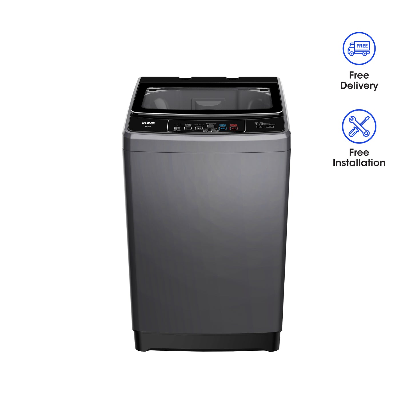 KHIND 10KG Fully Auto Washing Machine WM100B