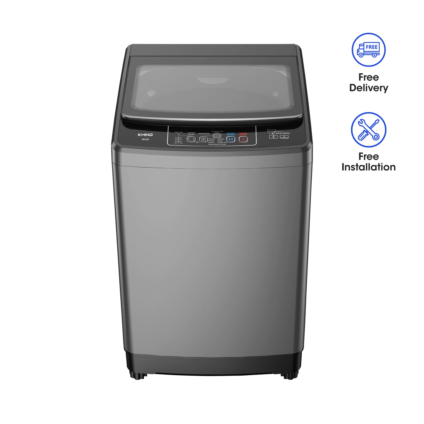 KHIND 12KG Fully Auto Washing Machine WM120B