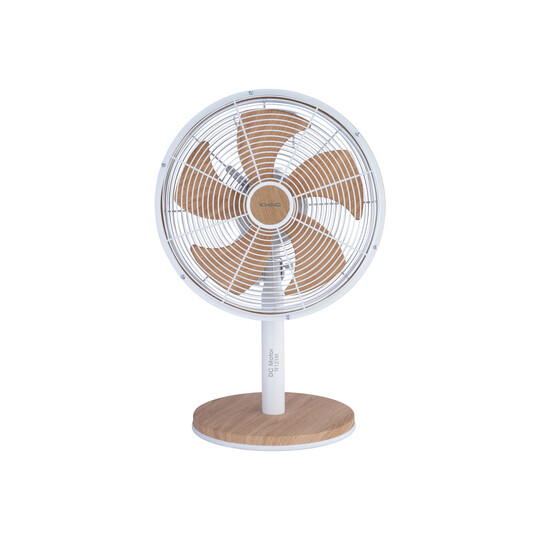 12" DC Table Fan (Flat White)